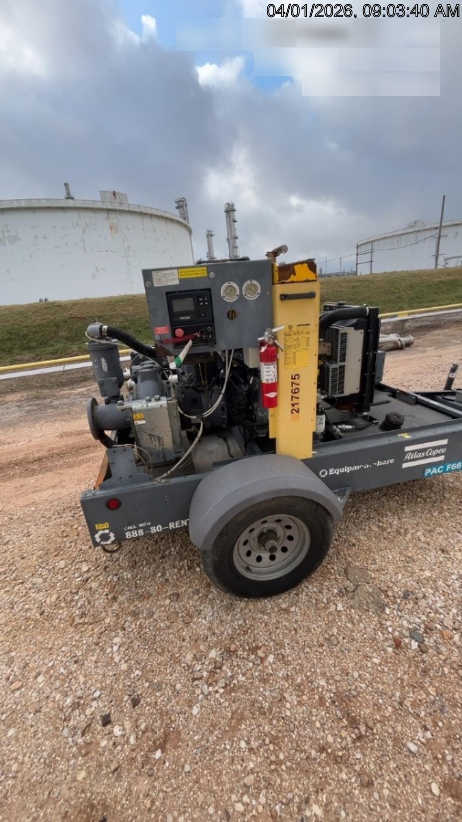 2022 ATLAS COPCO PAC F66 KD