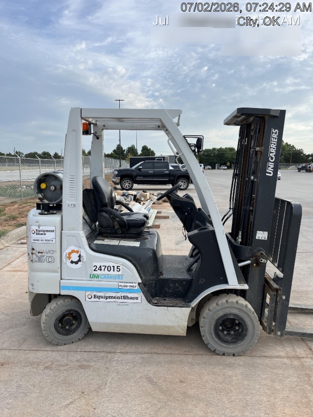 2022 UNICARRIER MAP1F2A25DV