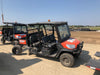 Kubota RTV-X1140W-H Kubota RTVX1140WH 4wd Utility Cart, LED Strobe, Windshield Tempered Glass, Pastic Canopy, Wire Harness Kit, Backup Alarm