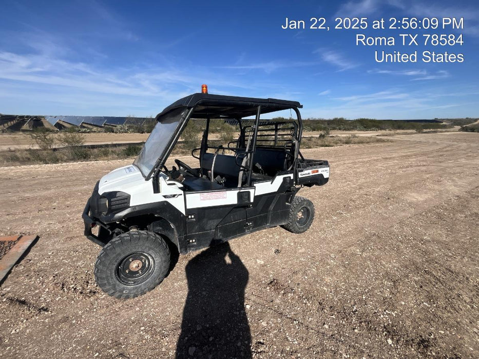 2018 Kawasaki Mule PRO-DXT Kawasaki Mule 4x4 Diesel UTV w/Hard Top, Windshield, Beacon, Backup Alarm, ES Keypad/Hardware Installed