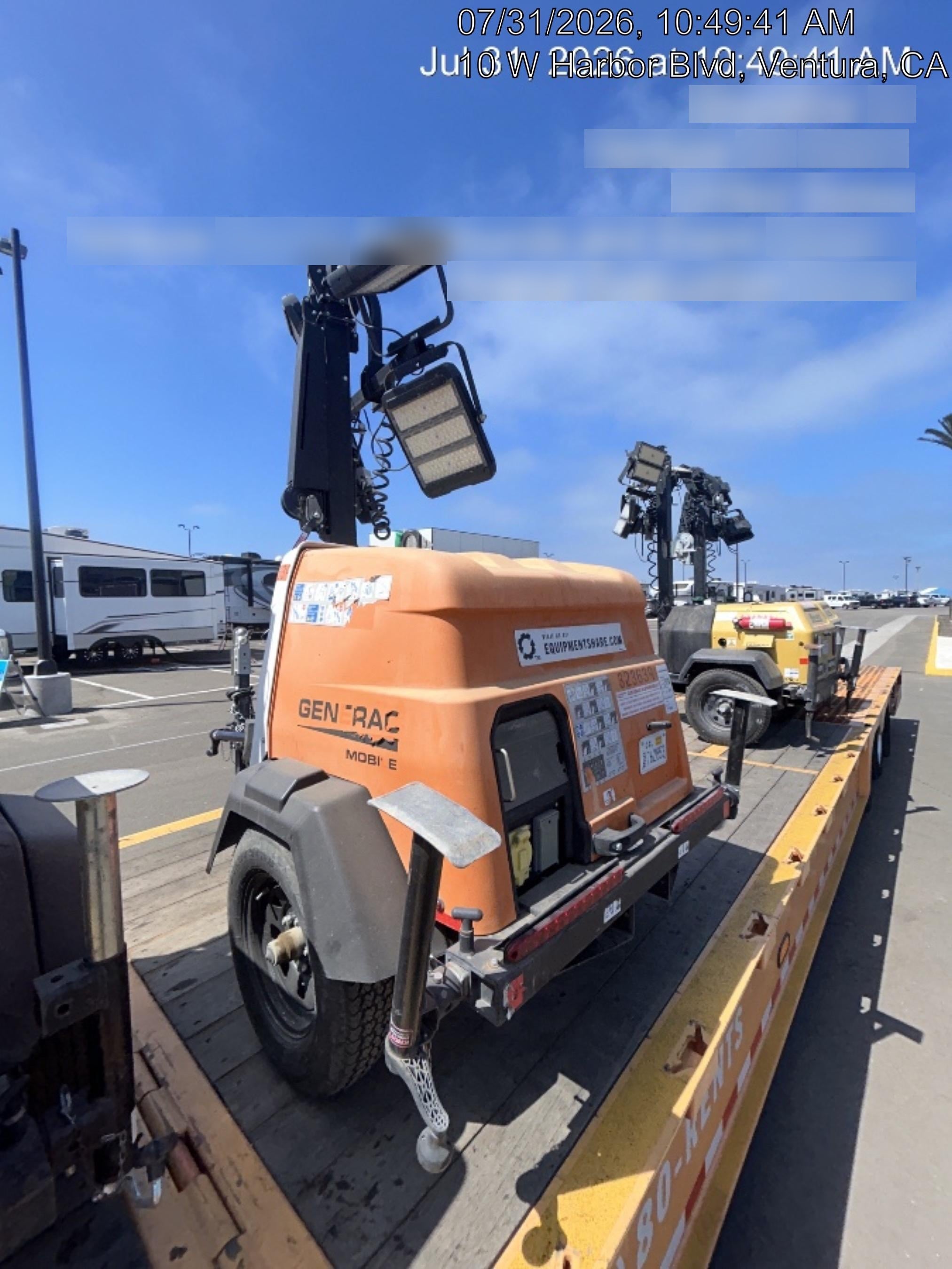 2023 Generac MLT2 Diesel, Flex Switch 120V Input, Powerzone Controller, (4) 320W LED Lights, 4kW Generator, 39.9 Gal Fuel Tank, 2" Ball, T3