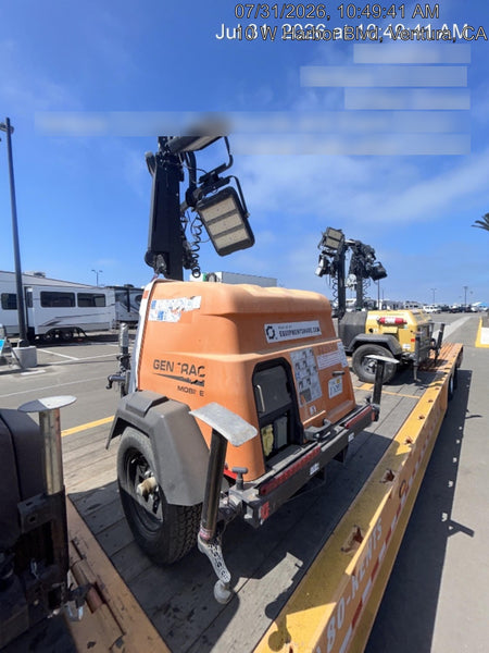 2023 Generac MLT2 Diesel, Flex Switch 120V Input, Powerzone Controller, (4) 320W LED Lights, 4kW Generator, 39.9 Gal Fuel Tank, 2" Ball, T3