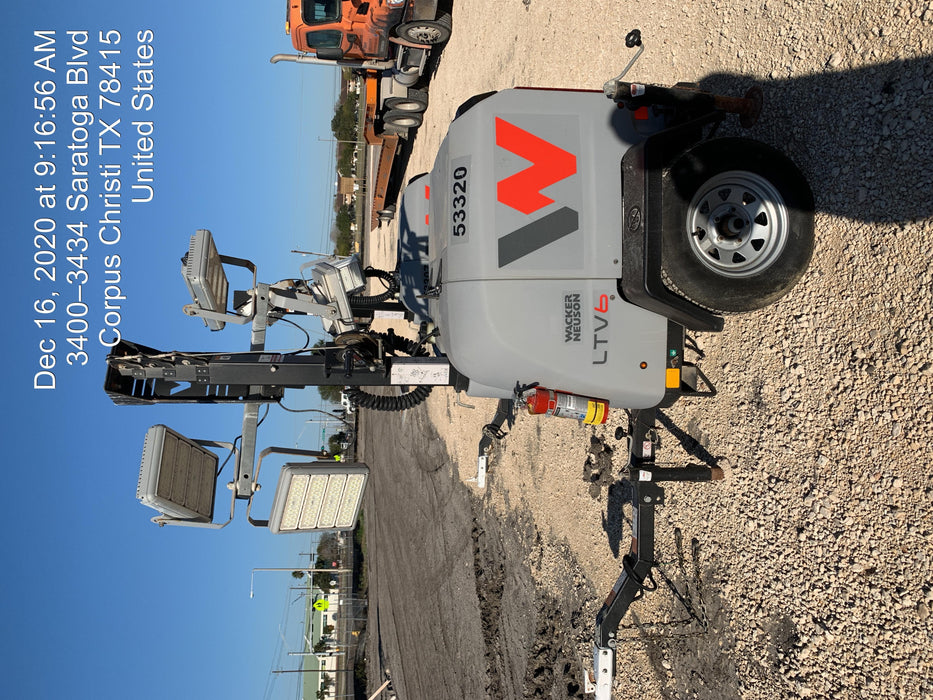 2019 Wacker Neuson LTV6K-LED LED Light Towers