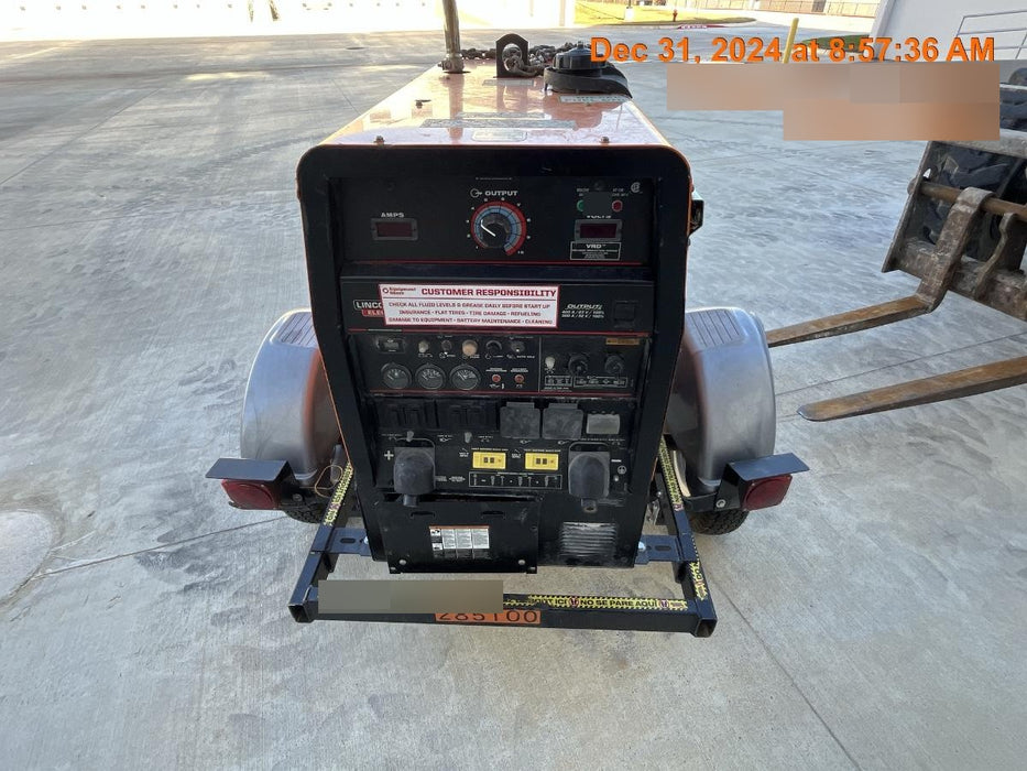 2022 Lincoln Electric LE400 Kubota V1505, Trlr, Cable Rack, Light Kit, ES Decals, T3