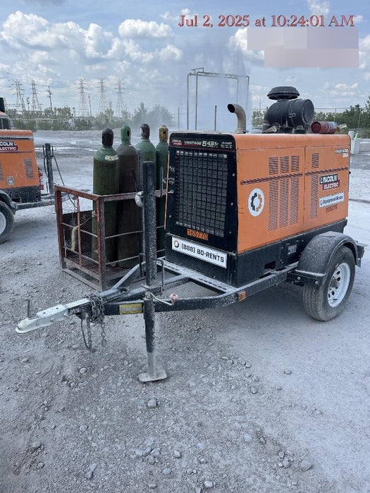 2021 Lincoln Electric Vantage 549X Ready Pak 3, ORANGE (includes trailer, cable rack, fender light kit)