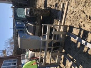 2019 Genie GTH-844 Cab/Heat/AC, Solid RT Tires, LED Work Lights, Beacon 60" QA Carriage, 48" Forks