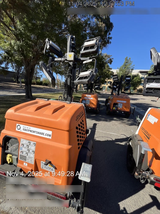 2023 Generac MLT2 Diesel, Flex Switch 120V Input, Powerzone Controller, (4) 320W LED Lights, 4kW Generator, 39.9 Gal Fuel Tank, 2" Ball, T3
