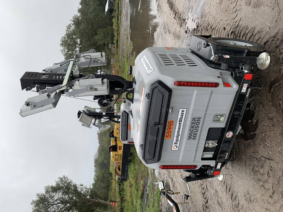 2019 Wacker Neuson LTV6K-LED Standard LED Towable Light Tower w/None