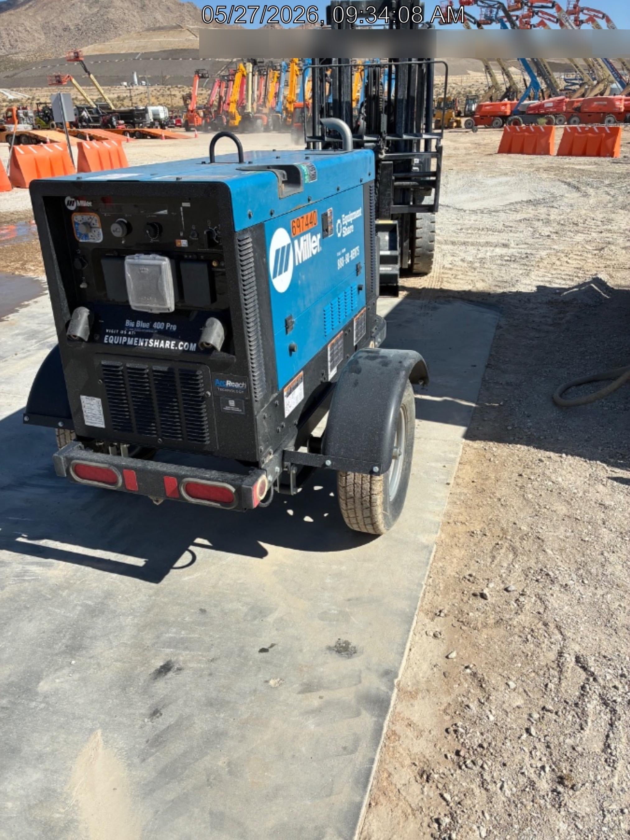 2026 MILLER ELECTRIC BIG BLUE 400