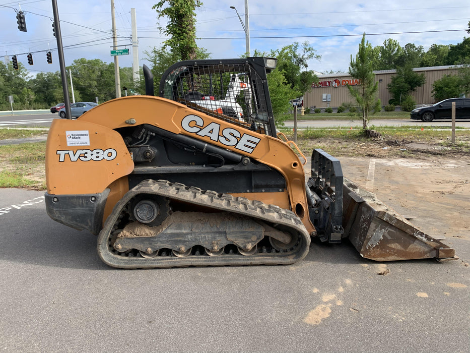 2017 Case TV380 2,660 LBS RADIAL LIFT @ 35% ,ROPS,R TRACK,84",EH