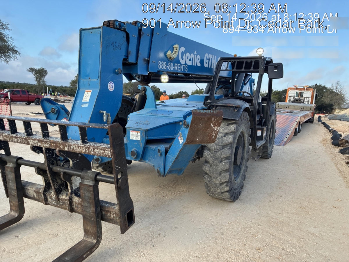 2017 Genie GTH-1056 Genie GTH1056, Solid Tires, 60" carriage, Light Kit, Open ROPS