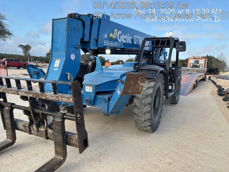 2017 Genie GTH-1056 Genie GTH1056, Solid Tires, 60" carriage, Light Kit, Open ROPS