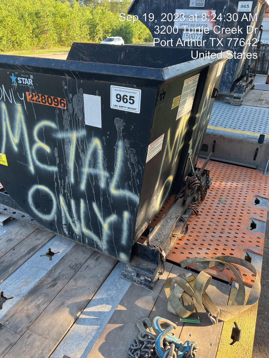 2022 STAR INDUSTRIES M-1820 - Self-Dump Hopper