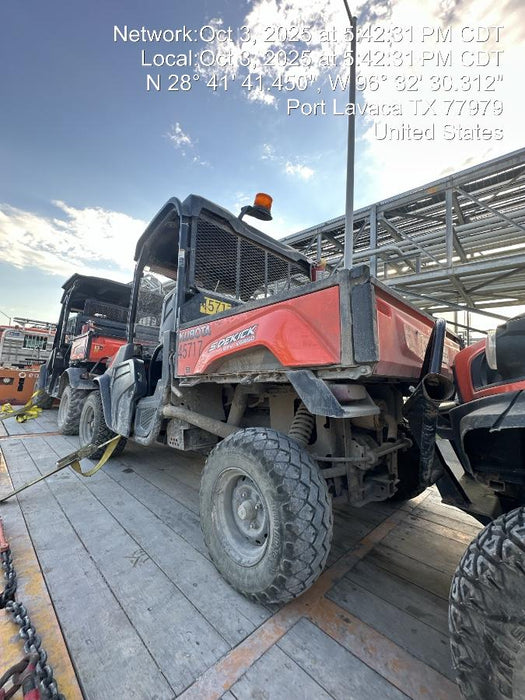 2019 Kubota RTV-XG850WL-H 4wd Utility Cart, Gas, 2 Seat, LED Strobe, Windshield Tempered Glass, Plastic Canopy, Wire Harness Kit, Backup Alarm