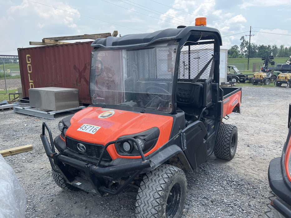 2019 Kubota RTV-XG850WL-H 4wd Utility Cart, Gas, 2 Seat, LED Strobe, Windshield Tempered Glass, Plastic Canopy, Wire Harness Kit, Backup Alarm