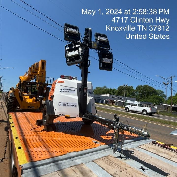 2023 Generac MLT2 Diesel, Flex Switch 120V Input, Powerzone Controller, 
(4) 320W LED Lights, 4kW Generator, 39.9 Gal Fuel Tank, 2" Ball, T3