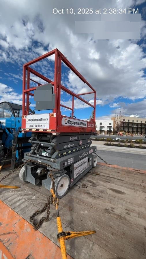 2019 Skyjack SJIII-3219 Standard Options
