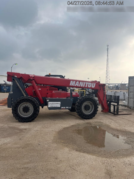 2018 Manitou MTA8044 MTA 8044 - 74 HP T4, Canopy, Worklights/Strobe, Beacon, 66" Carriage, 48" Forks, Solid Tires, Lift Hook, Aux Hydraulics