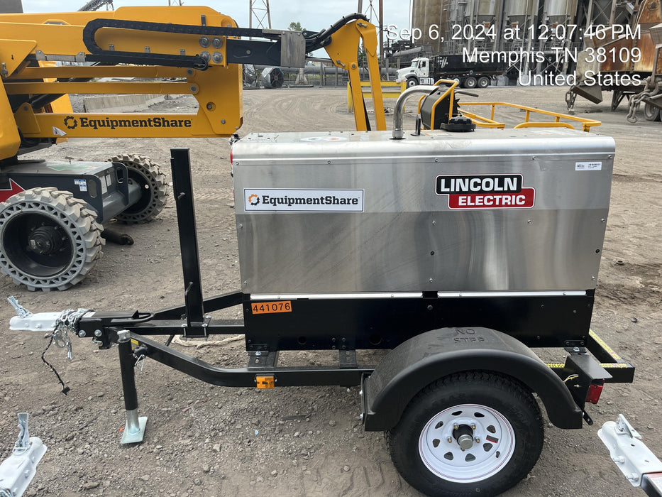2024 Lincoln Electric LE400 Kubota V1505, Trlr, Cable Rack, Light Kit, ES Decals, T3
