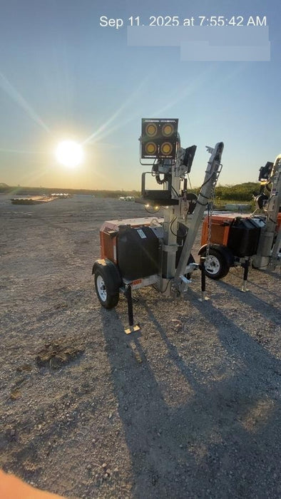 2024 Wanco WLTT-4MM4K Diesel, Deep Sea Controller, Shore Power Plug, Auto Start, (4) 350W LED Floodlights, 4kW Generator, 60 Gal Fuel Tank, 2" Ball, T3