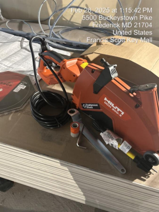 2025 HILTI DCH 300-X
