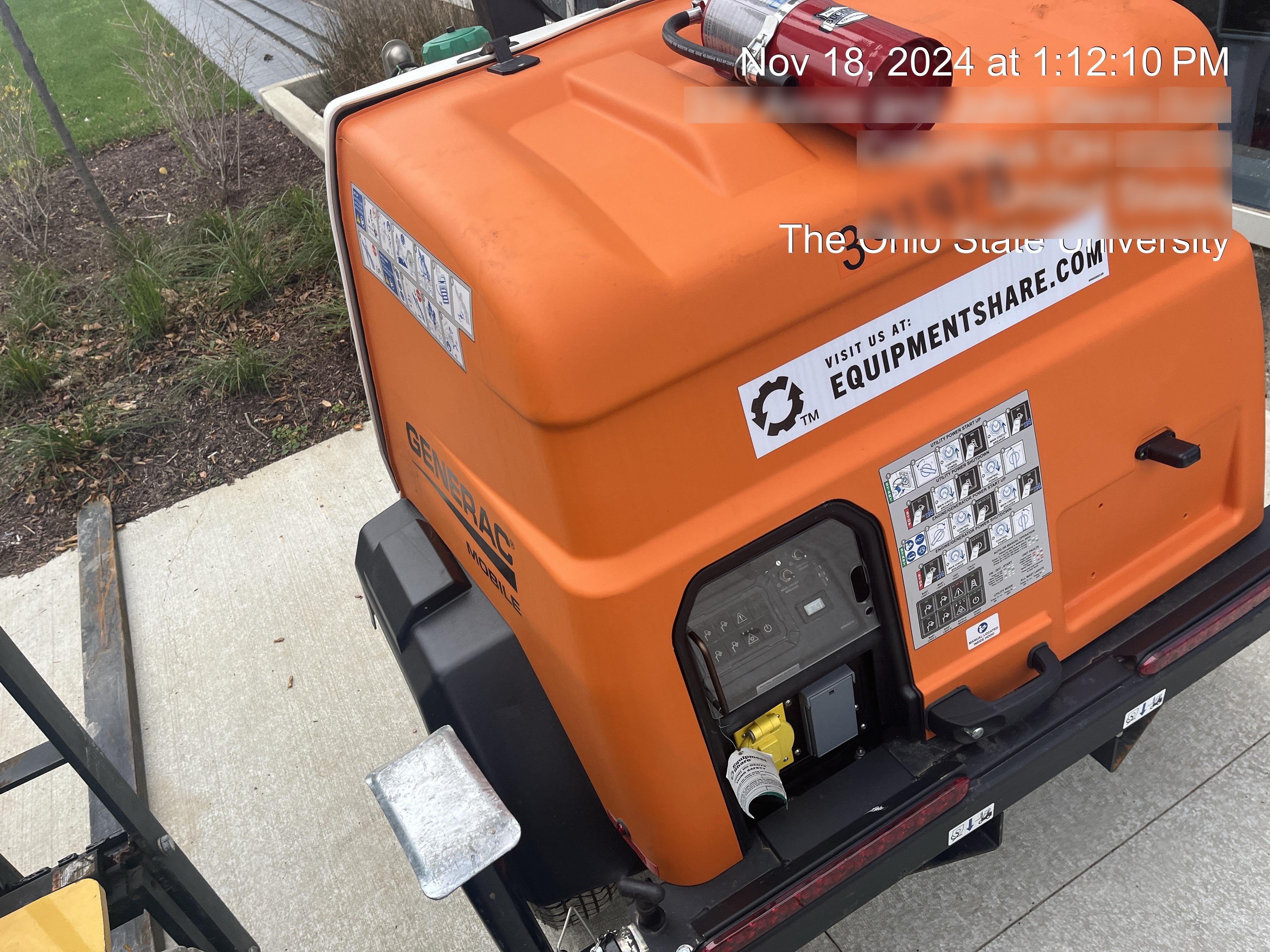 2024 Generac MLT2 Diesel, Flex Switch 120V Input, Powerzone Controller, 
(4) 320W LED Lights, 4kW Generator, 39.9 Gal Fuel Tank, 2" Ball, T3