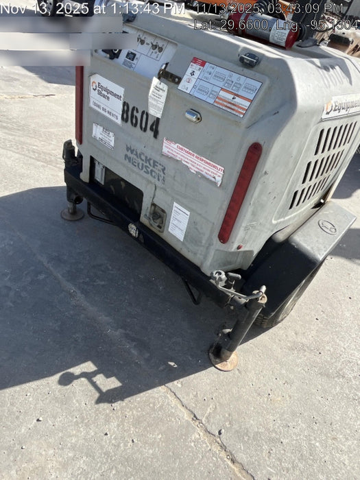2018 Wacker Neuson LTV6L-MH Wacker Neuson LTV6L Towable Light Tower