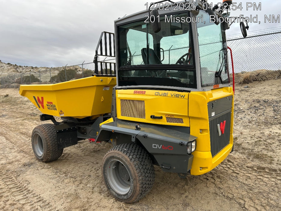 2025 WACKER NEUSON DV604 Cab Standard Tires