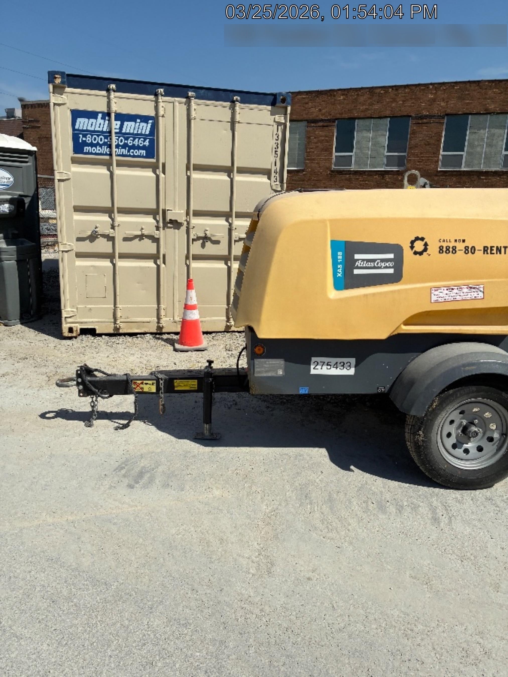 2022 ATLAS COPCO XAS188 CWK