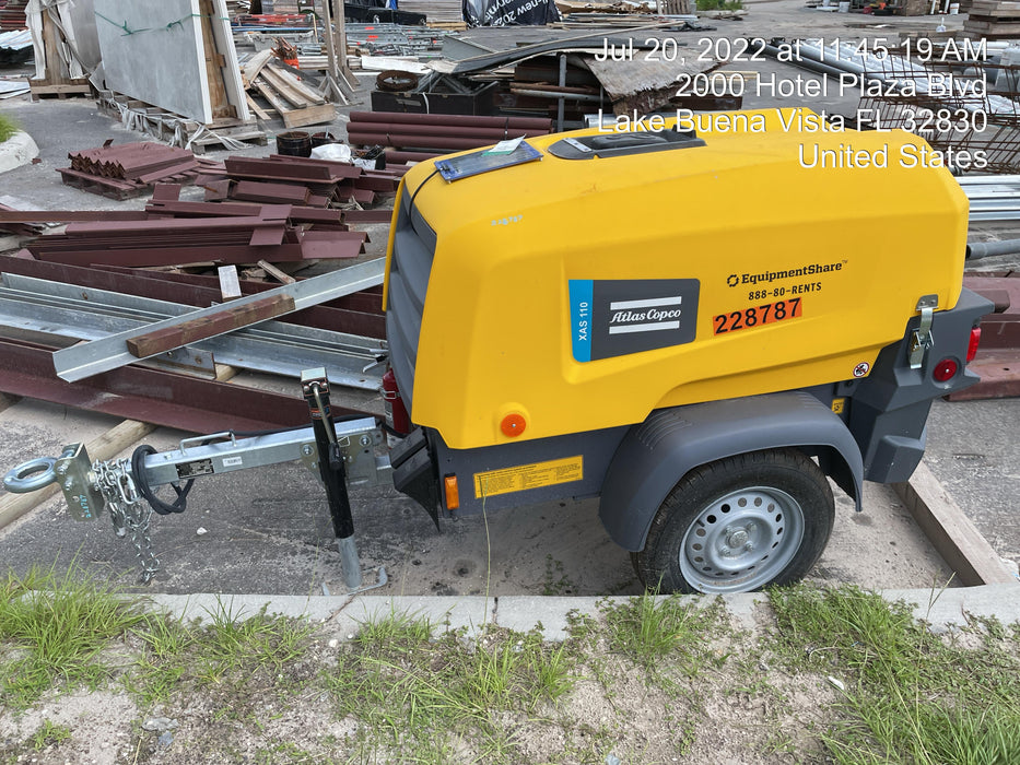 2022 ATLAS COPCO XAS 110