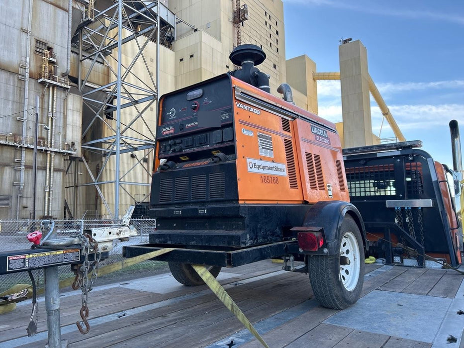 2021 Lincoln Electric Vantage 549X Ready Pak 3, ORANGE (includes trailer, cable rack, fender light kit)