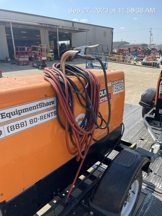 2021 Lincoln Electric Vantage 322 Vantage 322 Ready Pak 3 w/ Decals, ORANGE (includes trailer, cable rack, fender light kit) NO Telematics