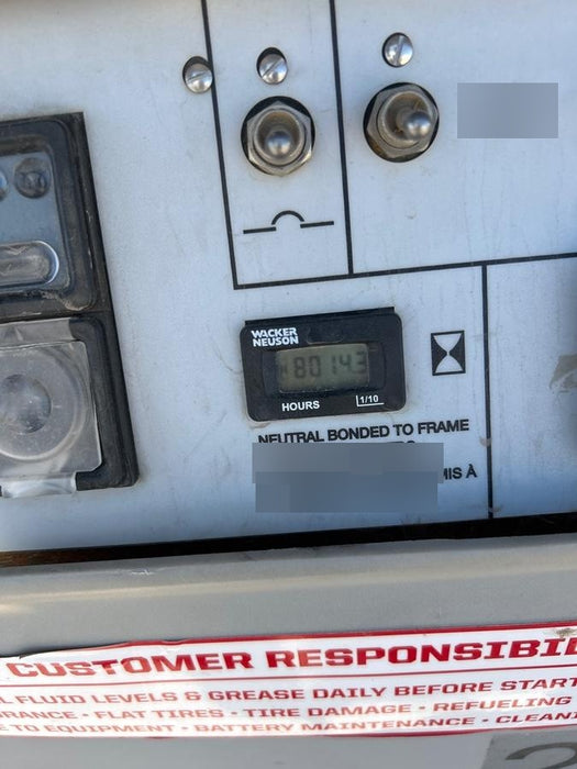 2019 Wacker Neuson LTV6L-MH Standard Options, ES Track Hardware, Fuel Level Sensor