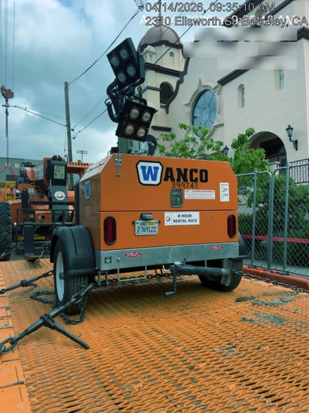 2024 Wanco WLTT-4MM4K Diesel, Deep Sea Controller, Shore Power Plug, Auto Start, (4) 350W LED Floodlights, 4kW Generator, 60 Gal Fuel Tank, 2" Ball, T3