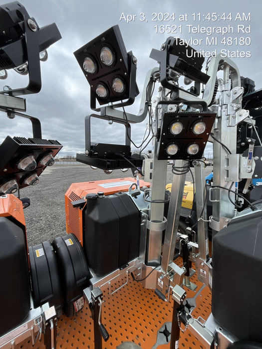 2024 Wanco WLTT-4MM4K Diesel, Deep Sea Controller, Shore Power Plug, Auto Start, (4) 350W LED Floodlights, 4kW Generator, 60 Gal Fuel Tank, 2" Ball, T3