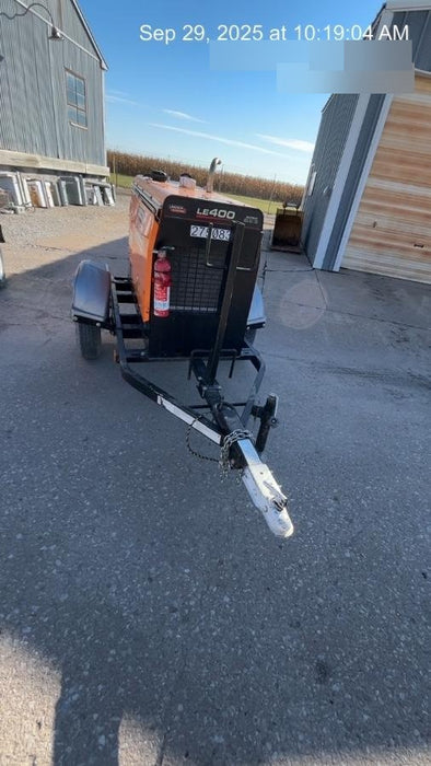 2022 Lincoln Electric LE400 Kubota V1505, Trlr, Cable Rack, Light Kit, ES Decals, T3