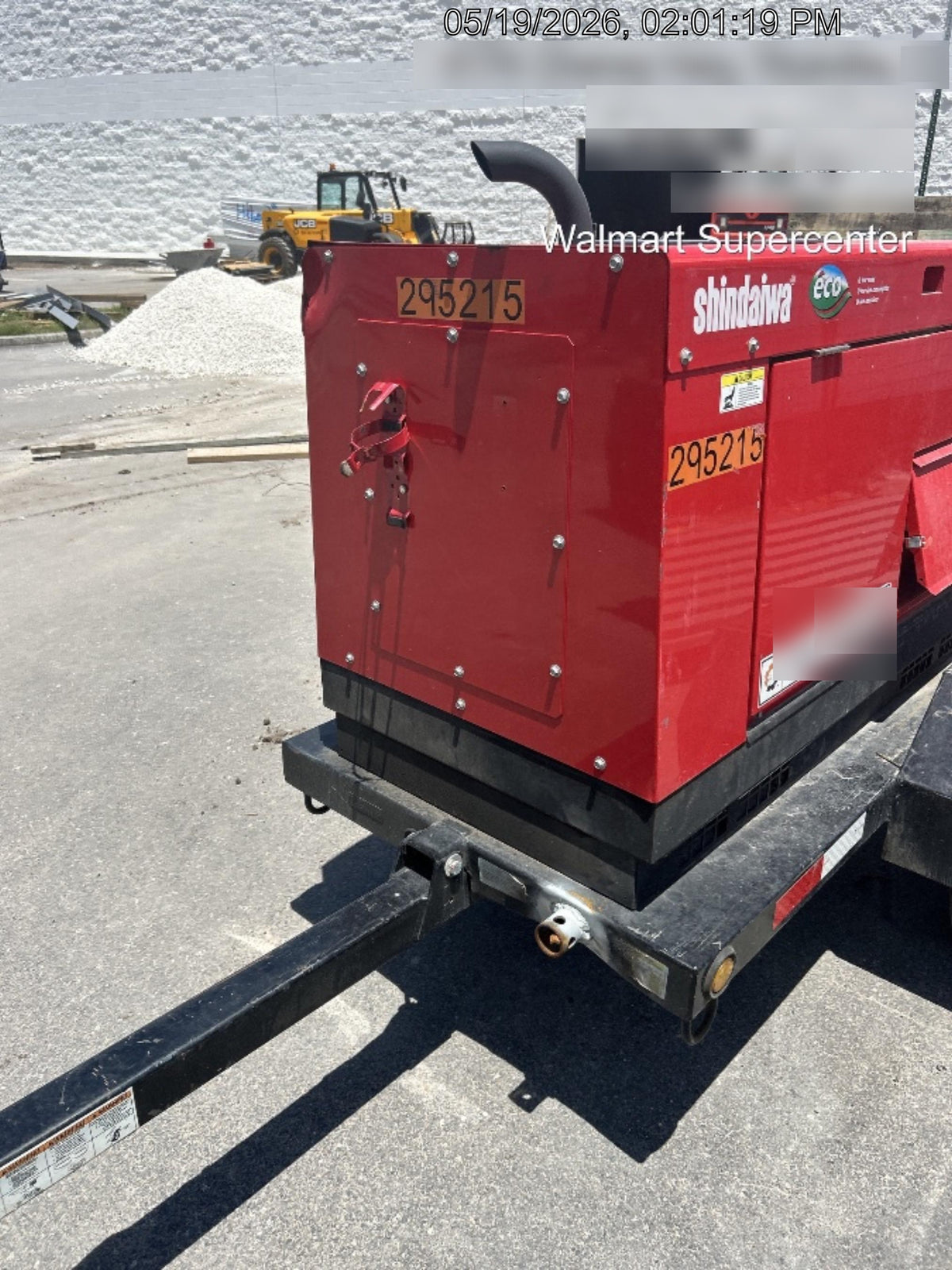 2023 Shindaiwa DGW400MDL Kubota D902 Engine, 23 HP, Dual Op Welder, Wire, Arc, Droop Stick, Tig, and CC Stick Functionality, Simulphase, 3 Phase and 1 Phase Gen Output, Single Axle NB Trlr, Slr Trckl Chrg 12V 12W, Fire Ext
