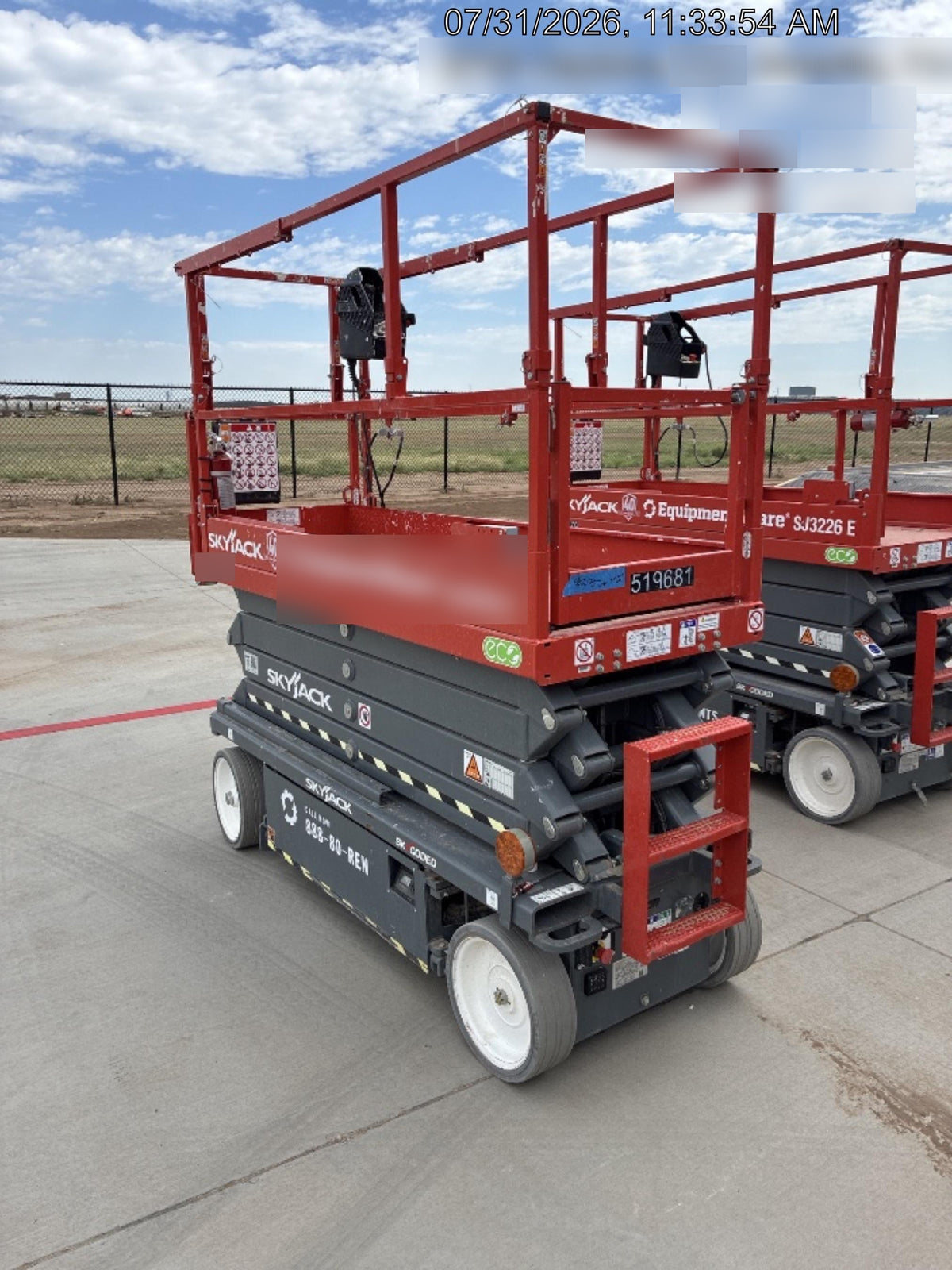 2025 SKYJACK SJ3226