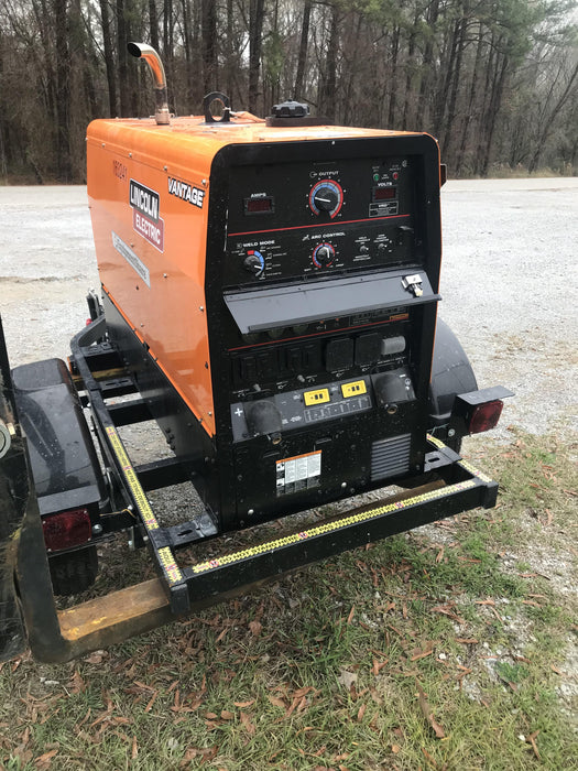 2021 Lincoln Electric Vantage 322 Vantage 322 Ready Pak 3 w/ Decals, ORANGE (includes trailer, cable rack, fender light kit) NO Telematics