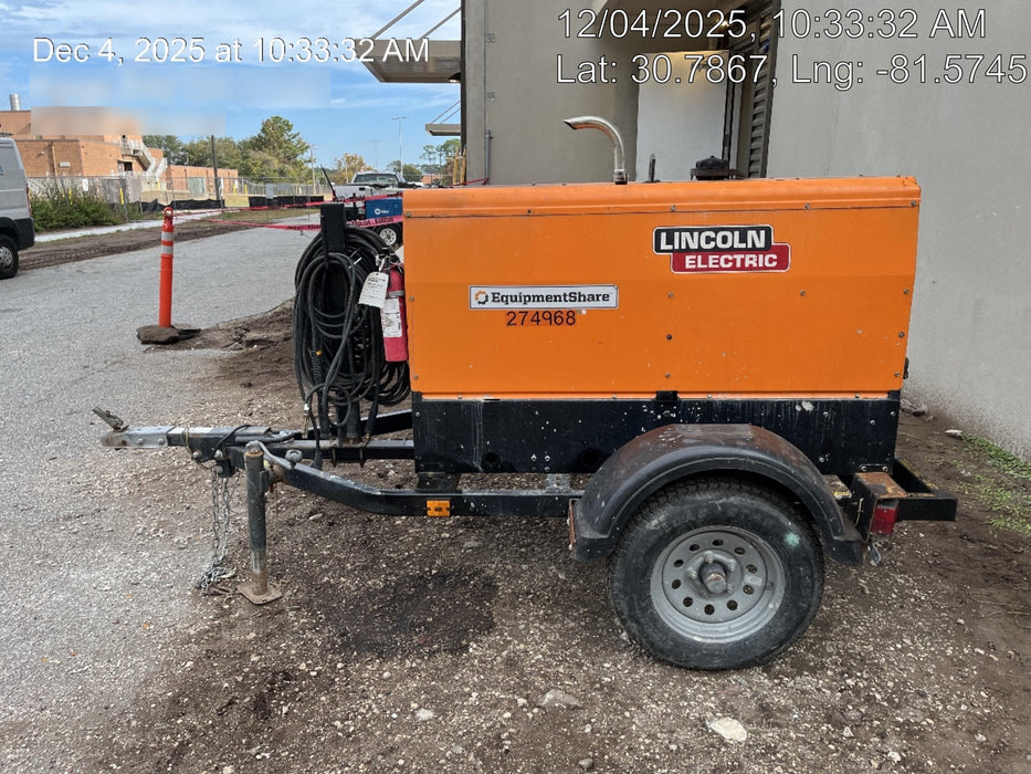 2022 Lincoln Electric LE400 Kubota V1505, Trlr, Cable Rack, Light Kit, ES Decals, T3