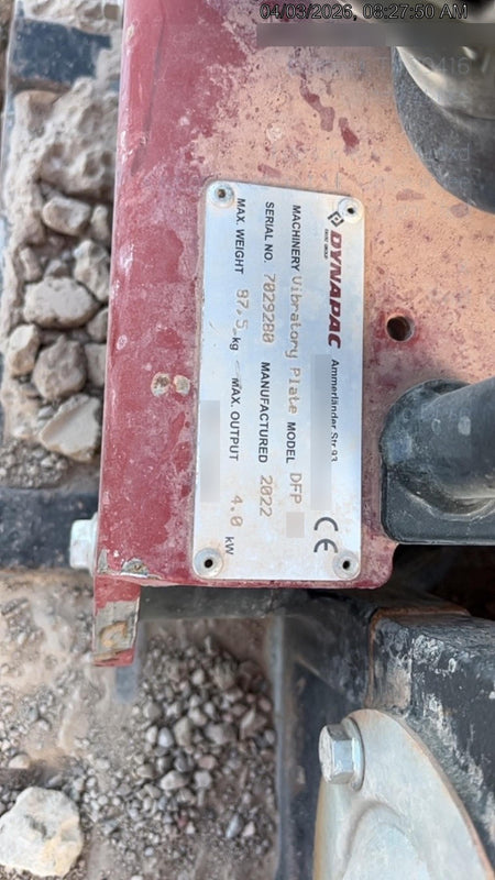 2023 DYNAPAC DFP8X