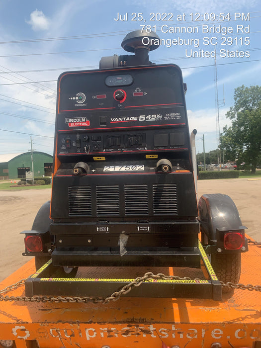 2022 Lincoln Electric Vantage 549X VANTAGE 549X READY-PAK 3