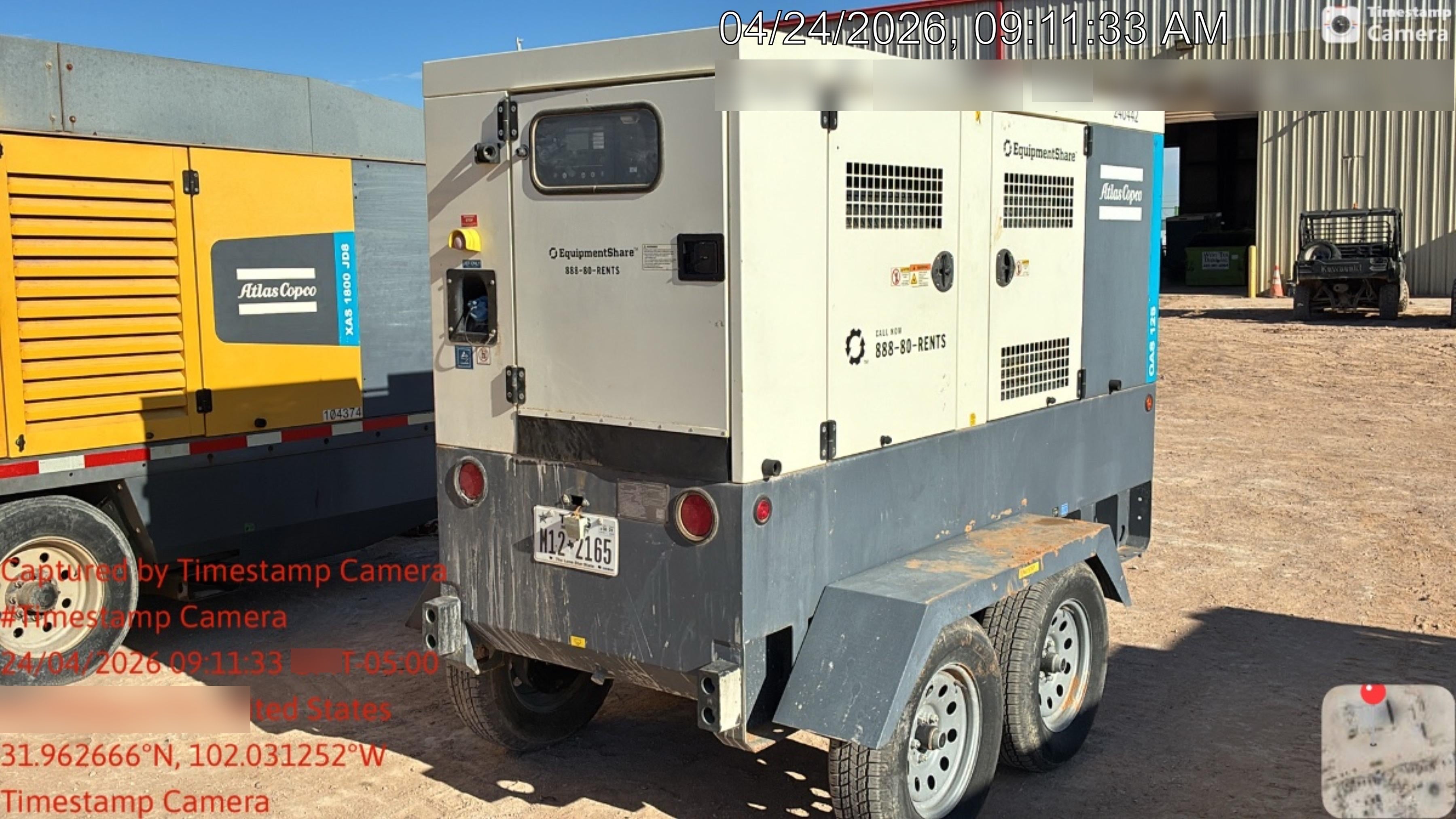 2022 ATLAS COPCO QAS 125