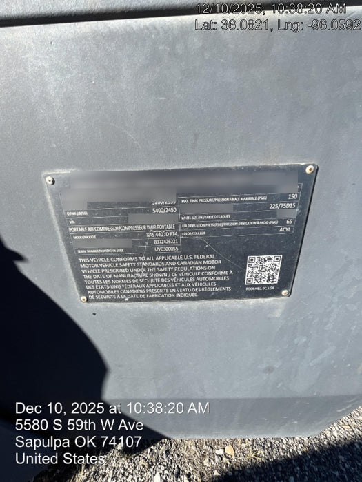 2022 ATLAS COPCO XAS440