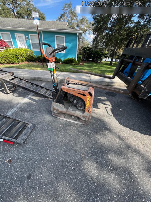 2023 Multiquip MV308GH Honda GX270, 18" Plate, Tachometer