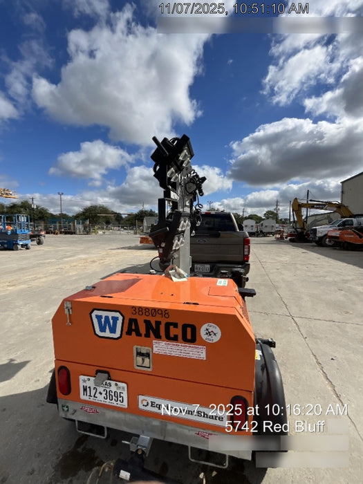 2024 Wanco WLTT-4MM4K Diesel, Deep Sea Controller, Shore Power Plug, Auto Start, (4) 350W LED Floodlights, 4kW Generator, 60 Gal Fuel Tank, 2" Ball, T3