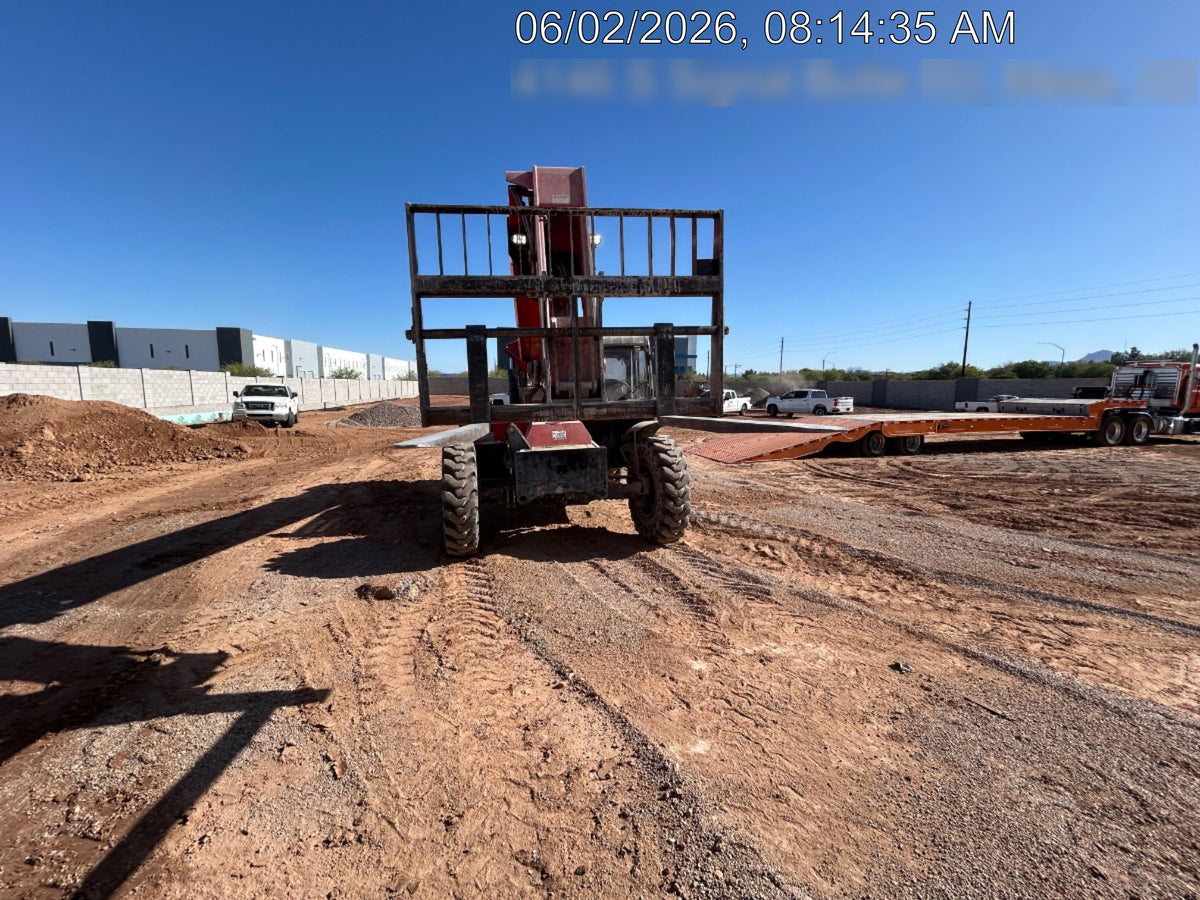 2019 Manitou MTA8044 74hp T4F, Cab/Heat/Air, Cab and Boom LED work lights, Auxiliary Hydraulics, Solid Tires, Amber strobe, Lift Hook 66" Carriage, 60" Forks