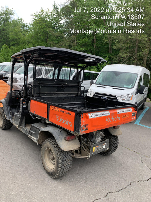 2022 Kubota RTV-X1140W-H Plastic Canopy, Windshield Acrylic Clear, LED Strobe Light, Wire Harness Kit, Back up Alarm