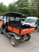 2022 Kubota RTV-X1140W-H Plastic Canopy, Windshield Acrylic Clear, LED Strobe Light, Wire Harness Kit, Back up Alarm