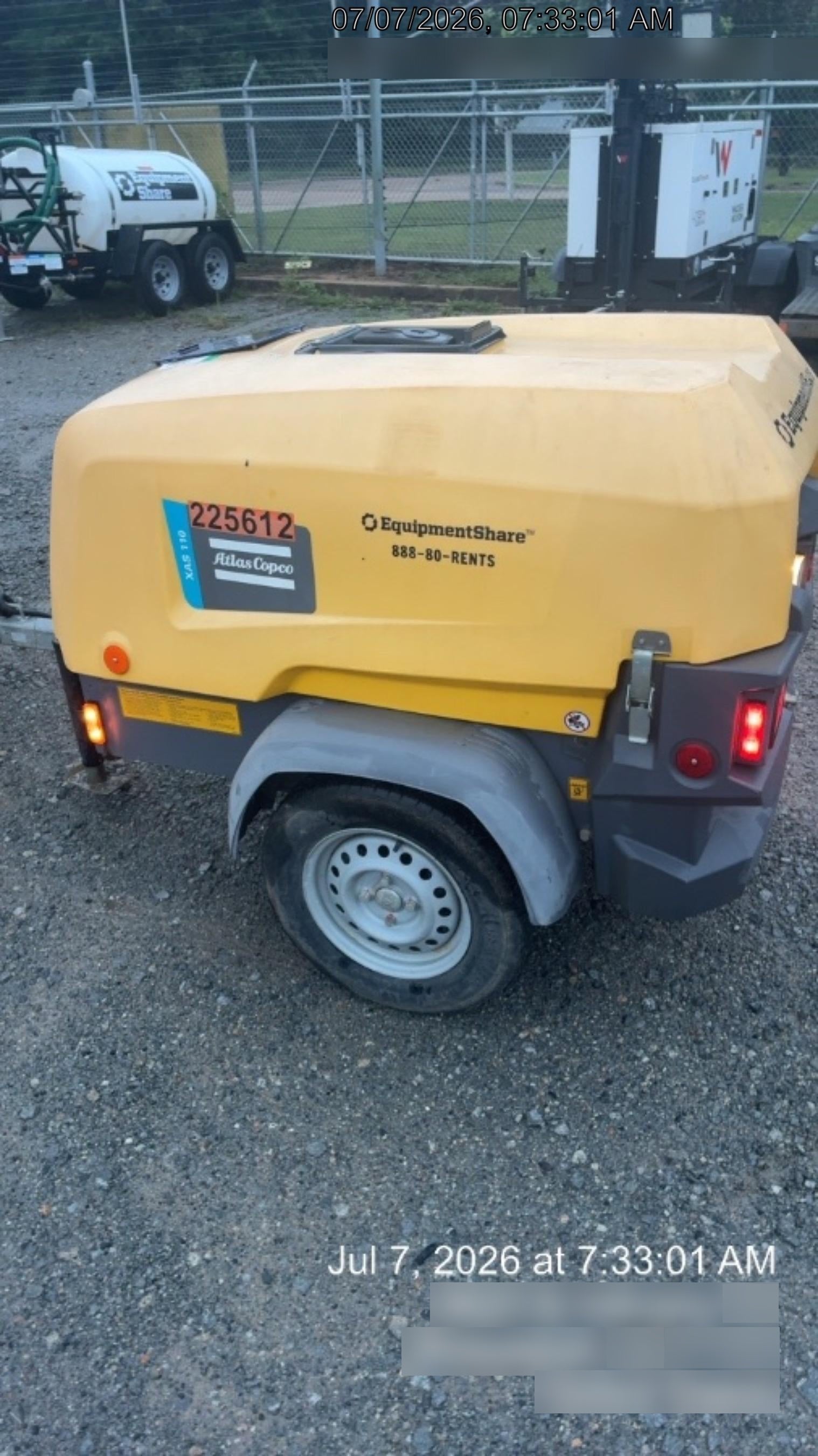 2022 ATLAS COPCO XAS 110
